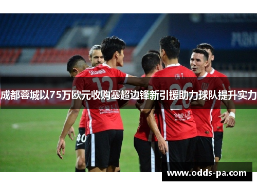 成都蓉城以75万欧元收购塞超边锋新引援助力球队提升实力