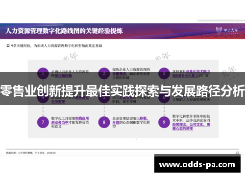 零售业创新提升最佳实践探索与发展路径分析