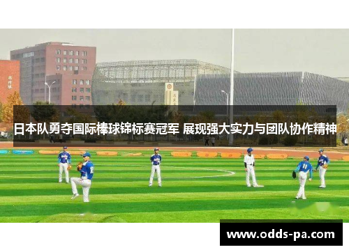 日本队勇夺国际棒球锦标赛冠军 展现强大实力与团队协作精神
